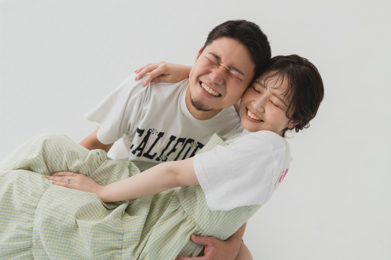 仲良しなお二人の私服フォト!