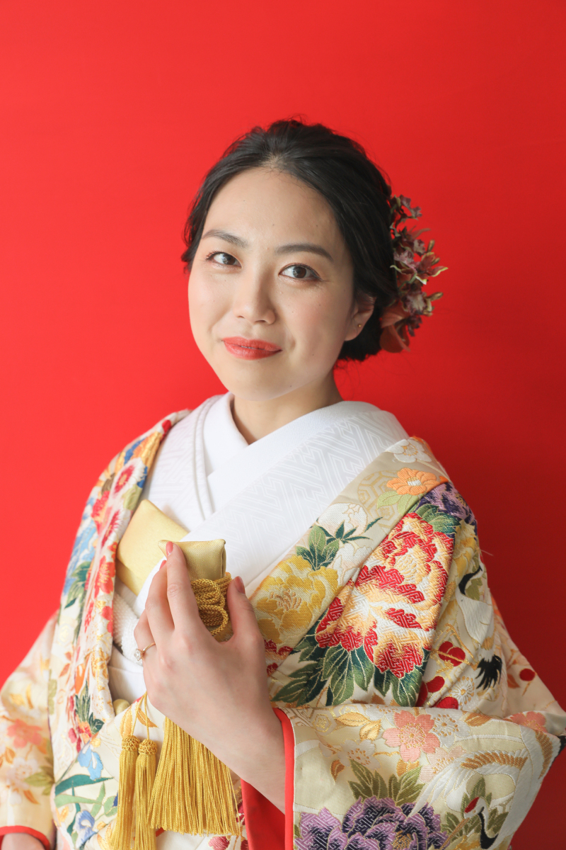 屋内庭園スタジオ撮影