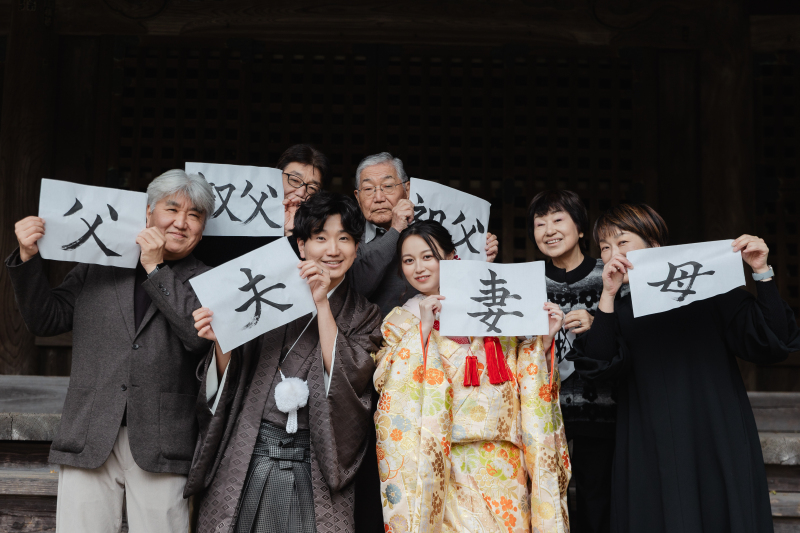 お寺で残すウェディングフォト