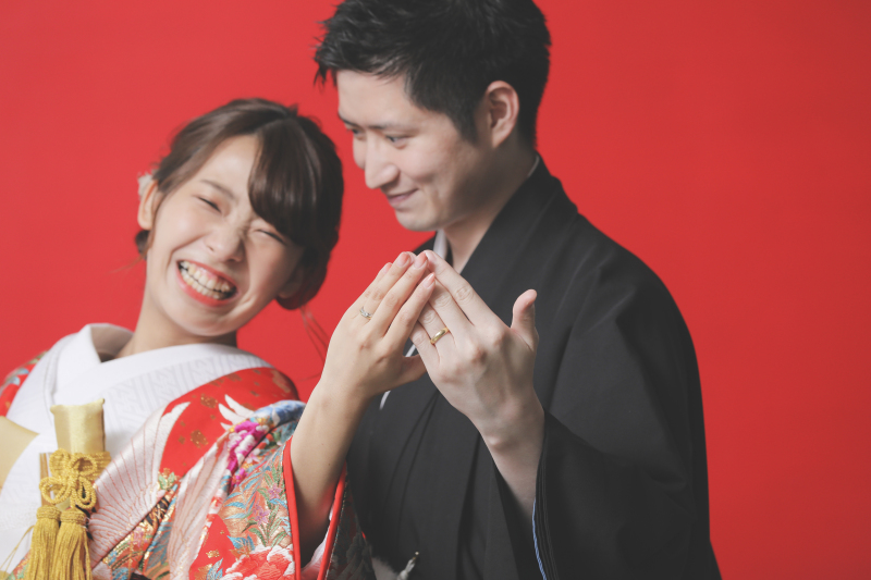 和装大人気プラン!屋内庭園スタジオ