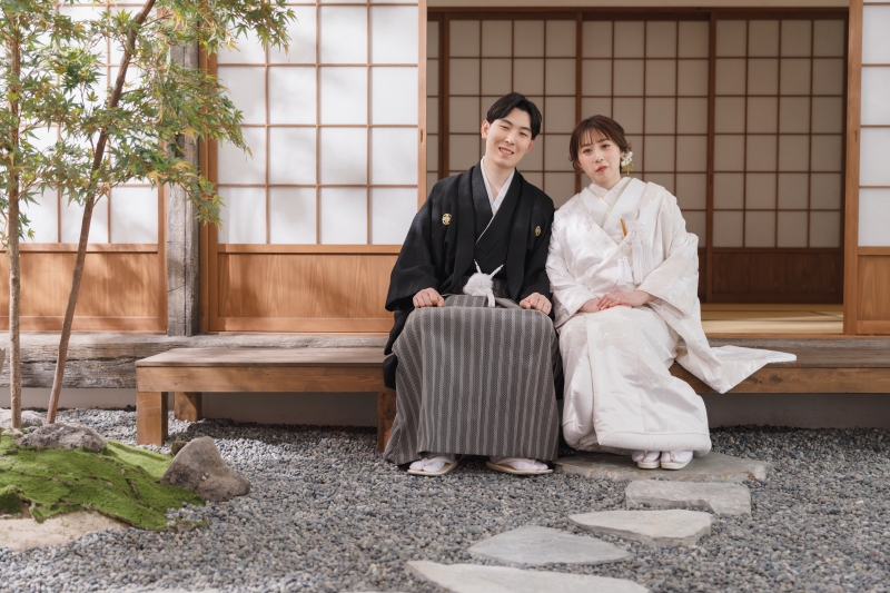 洋装+和装スタジオセット撮影のご紹介^^