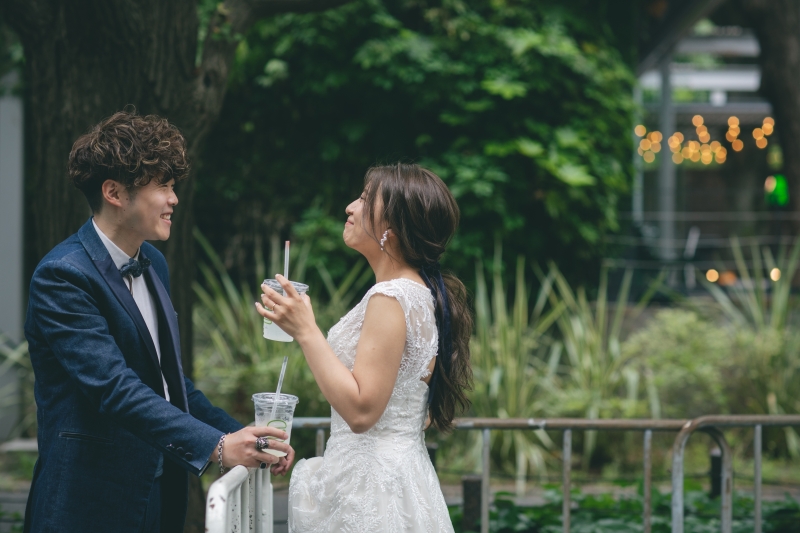 外苑前ロケーション！自然体なお二人を残しましょう