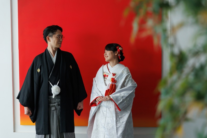 屋内庭園スタジオと東京駅の撮影で和洋両方叶えましょう♪