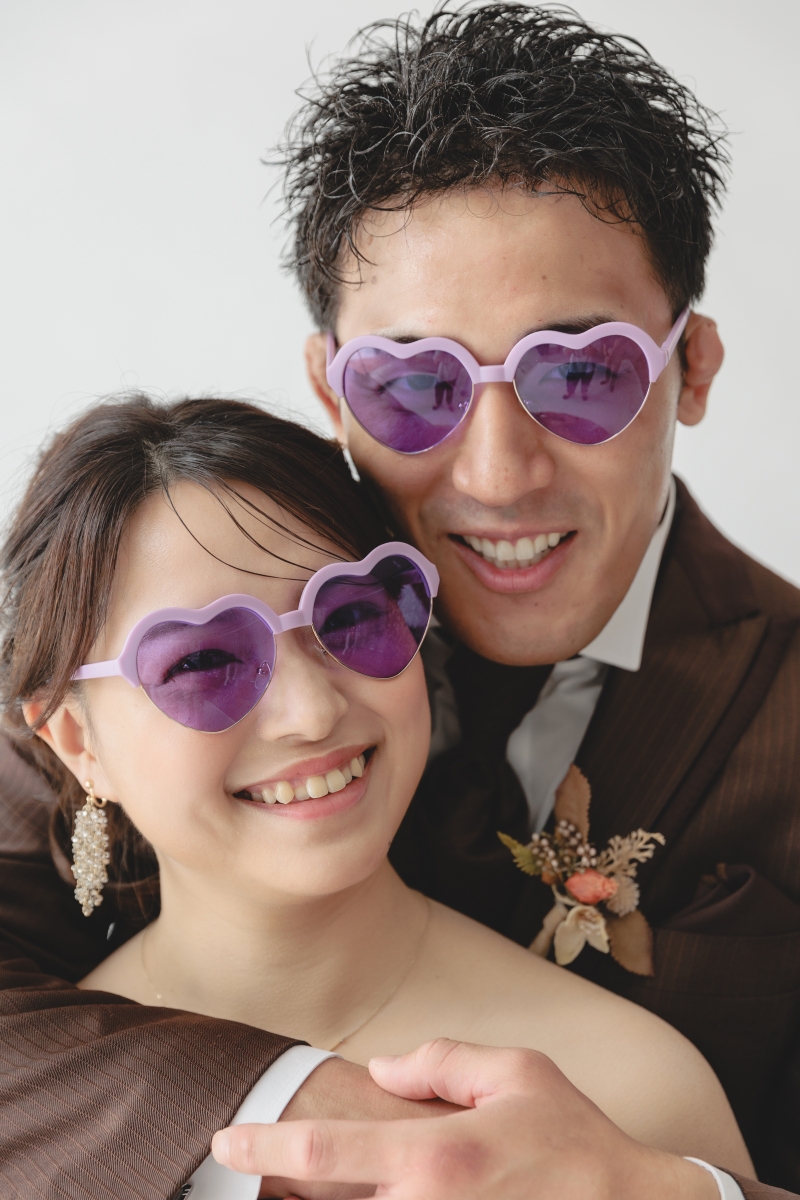 お持ち込みの小物を使って楽しい撮影を！