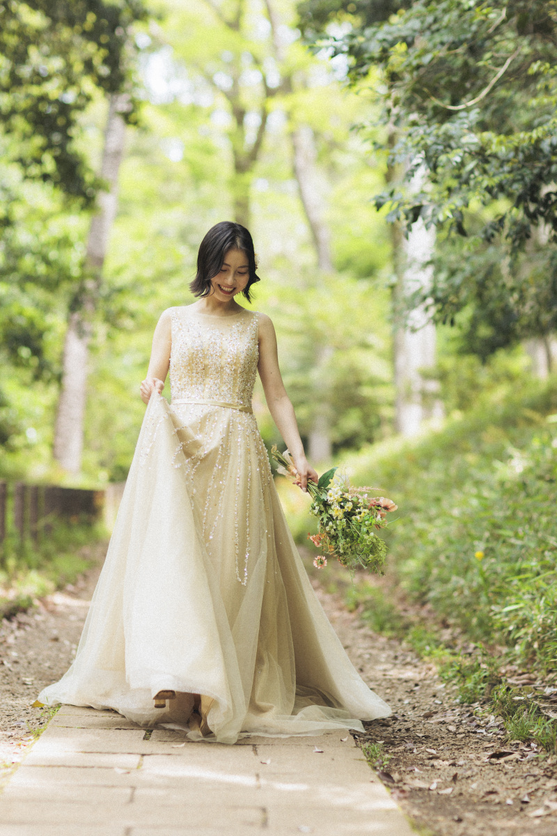 【スタジオAQUA】新緑の中でお二人らしく