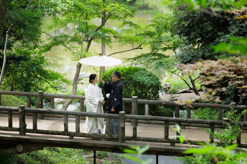 和装有栖川宮記念公園ロケーションと洋装ハウススタジオ