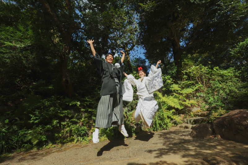 池田山公園ロケーション〜秋めく緑に囲まれて〜 フォトグラファー:宮崎哲