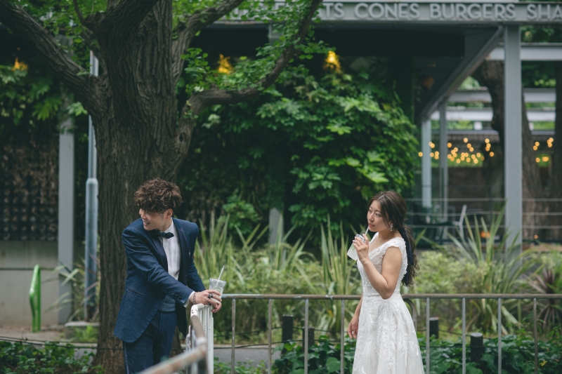 外苑前ロケーション！自然体なお二人を残しましょう