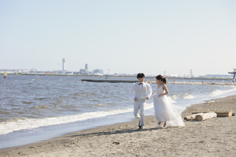 海も緑も両方叶える!城南島海浜公園ロケーション!