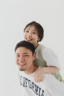 仲良しなお二人の私服フォト!