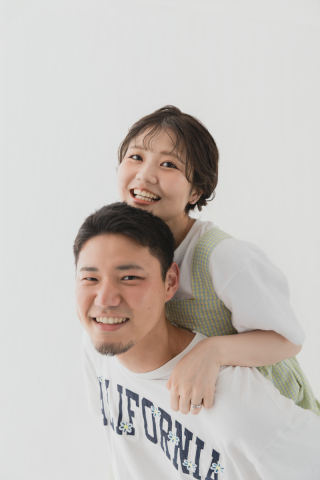 仲良しなお二人の私服フォト!