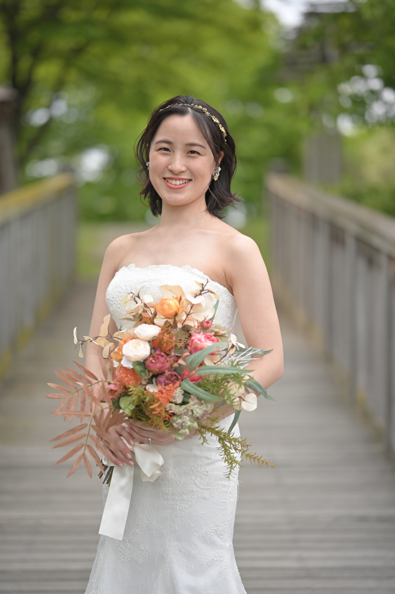 新婦様のヘアチェンジの髪型をご紹介