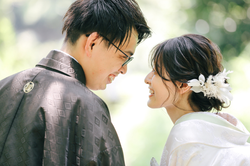 和装ロケーションと洋装ハウススタジオでフォトウェディングを満喫！