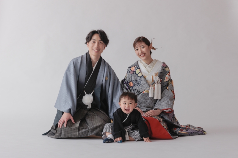 大切なご家族との写真撮影^^