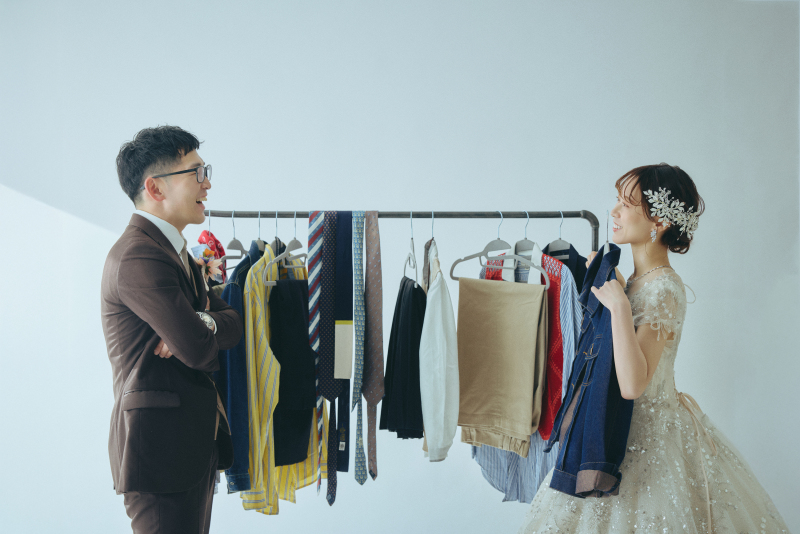 お二人らしさ溢れるウェディングフォト