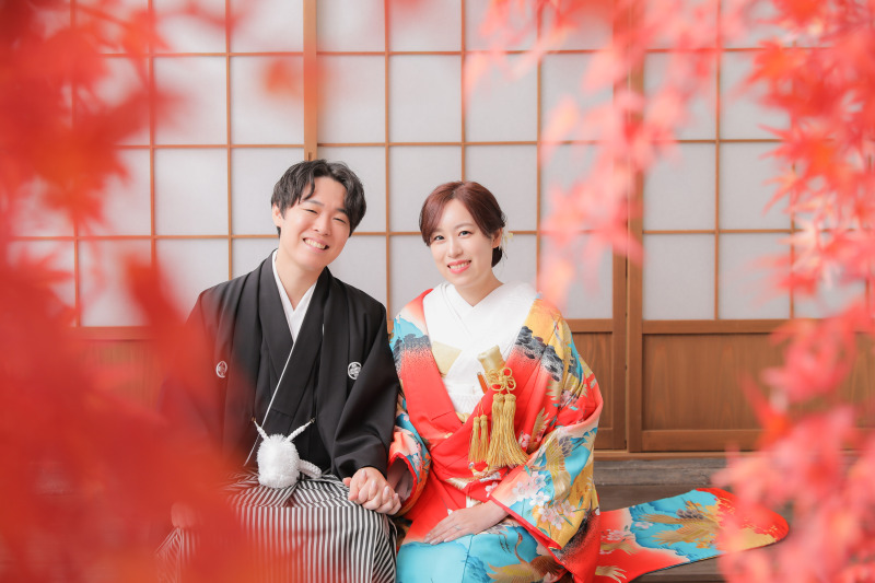 季節を取り入れた撮影がスタジオで♪
