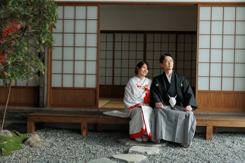 屋内庭園スタジオと東京駅の撮影で和洋両方叶えましょう♪