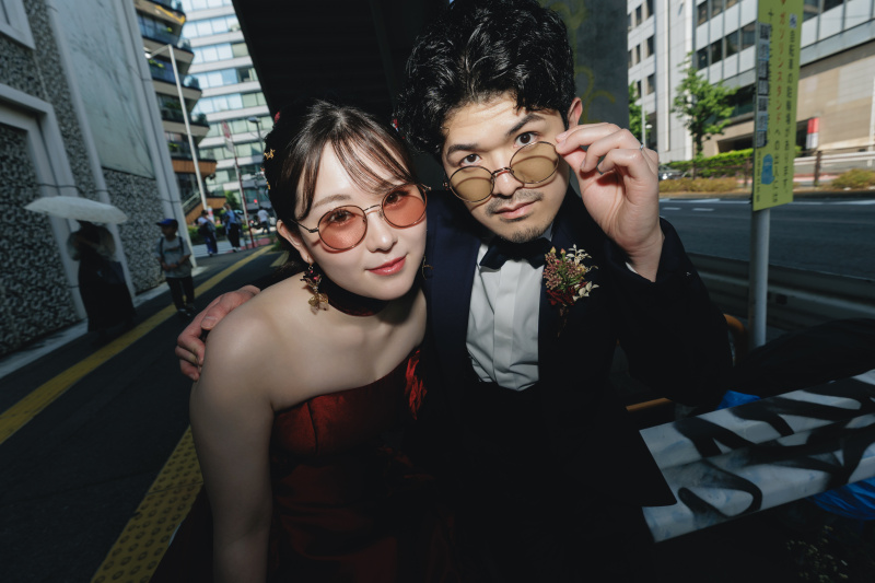 自分らしいウェディングフォト♡