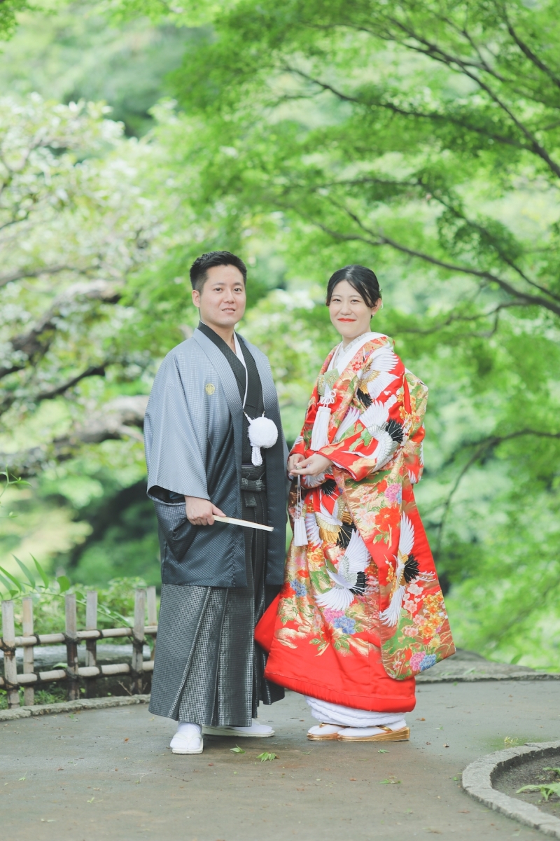 新緑の公園