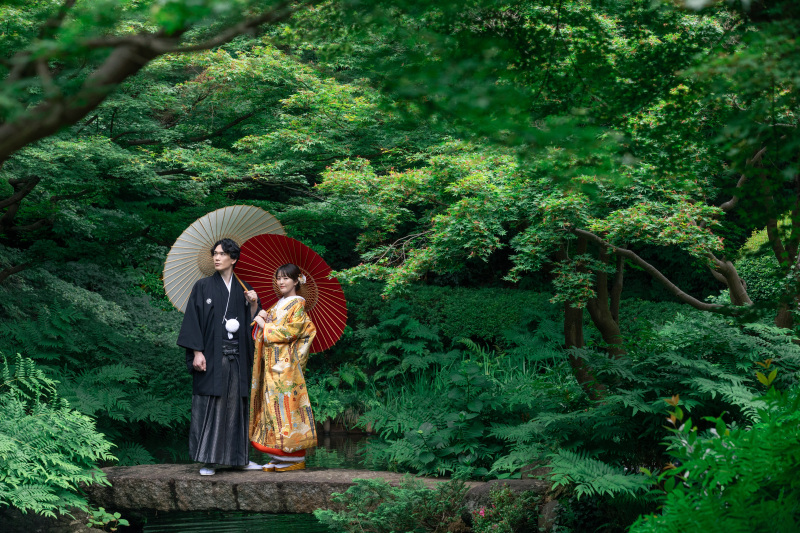 新緑に包まれる、特別な一日を。