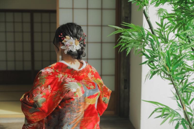 これからの時期、屋内庭園スタジオでの撮影はいかがですか?