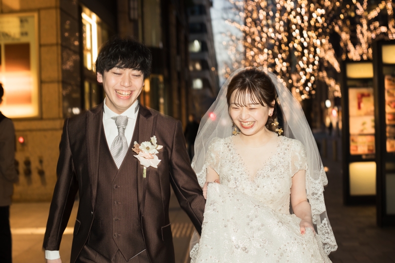 笑顔が素敵なお二人^^