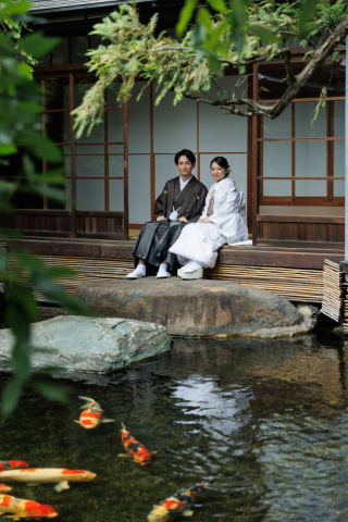歴史ある料亭「つきじ治作」で特別な前撮りを