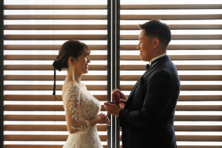 洋装ハウススタジオで華やかで思い出に残る一枚を