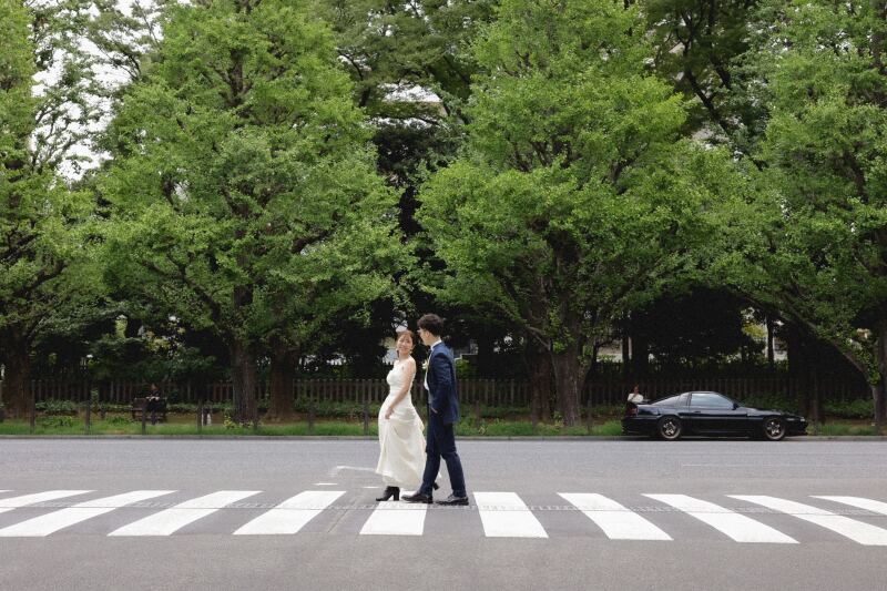 小物を使ってお二人らしいお写真を