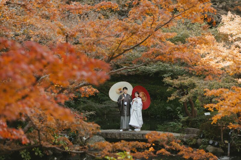 紅葉×和装ロケーション!
