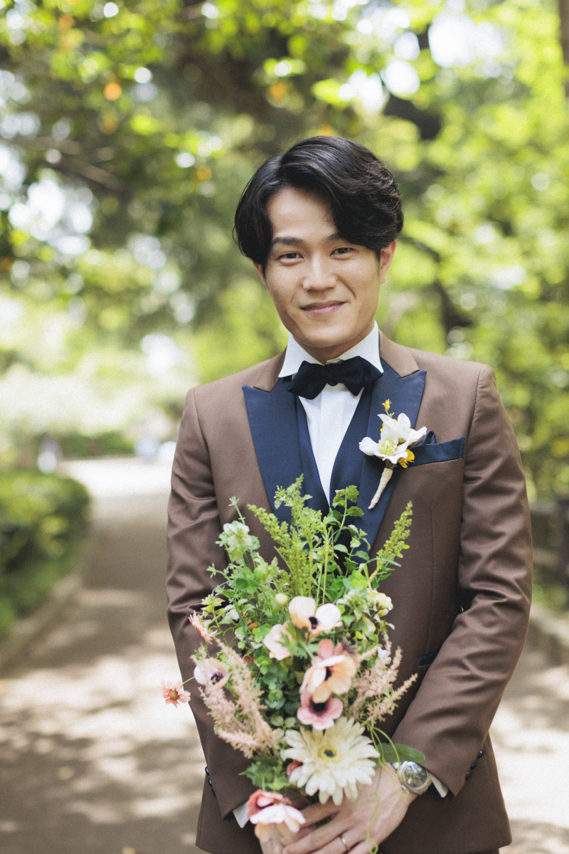 【スタジオAQUA】新緑の中でお二人らしく