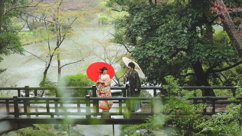 雨の日ロケーション♪