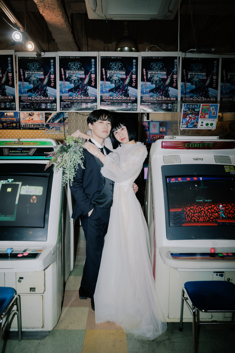 ゲームセンターで遊びながら撮影しませんか？