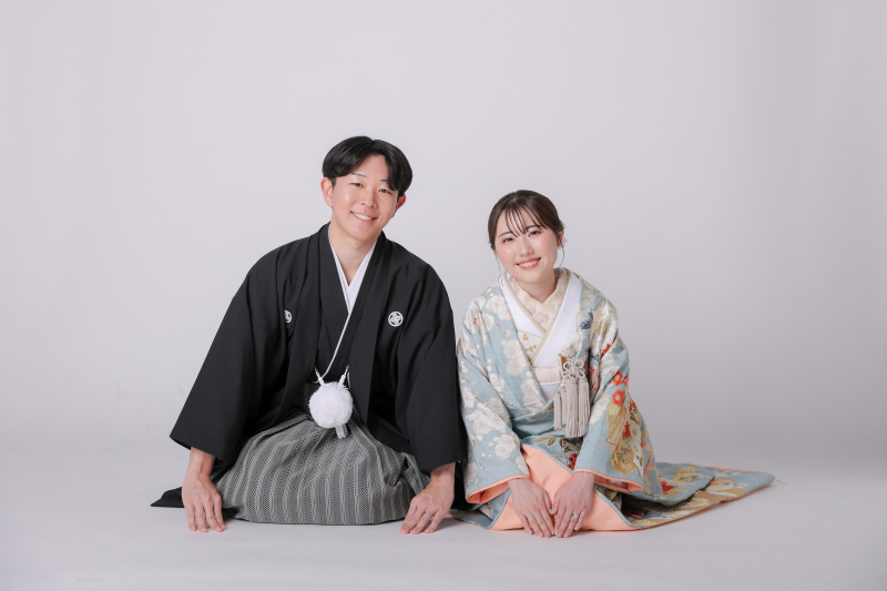 シンプル　×　和装スタジオ 