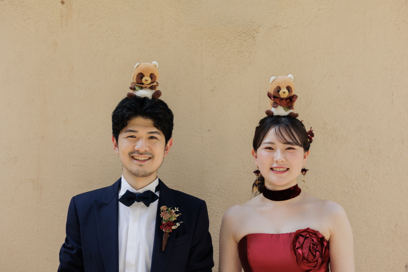 自分らしいウェディングフォト♡