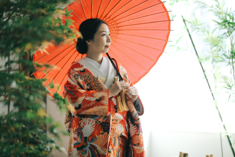 屋内庭園スタジオがリニューアル!和装の良さを最大限に活かす撮影を☆