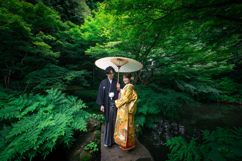 新緑に包まれる、特別な一日を。