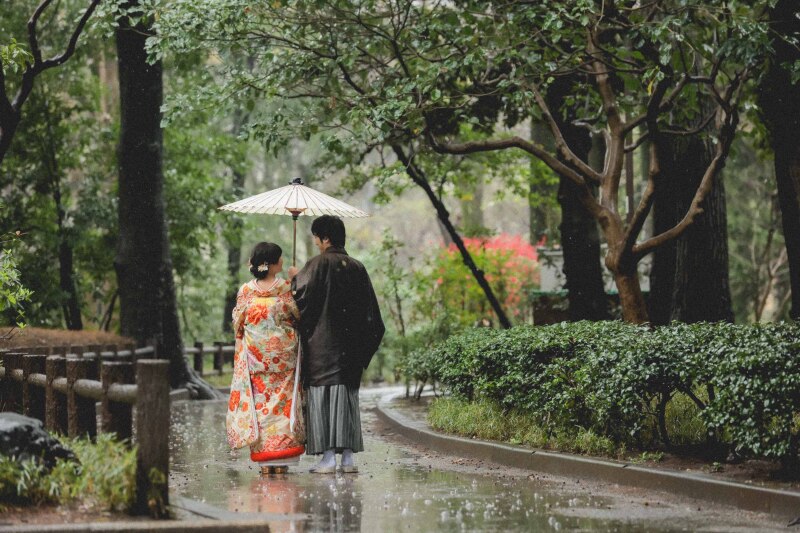 雨の日ロケーション♪