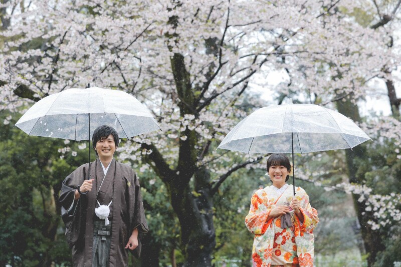 雨の日ロケーション♪