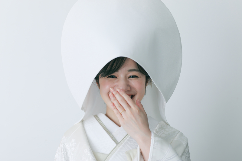 お二人らしさいっぱいの屋内庭園撮影
