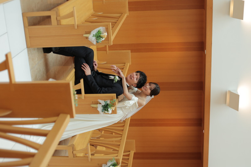 ウエディングとカラー両方楽しみましょう♪