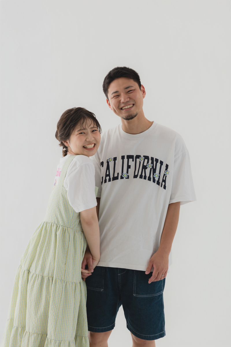 仲良しなお二人の私服フォト!