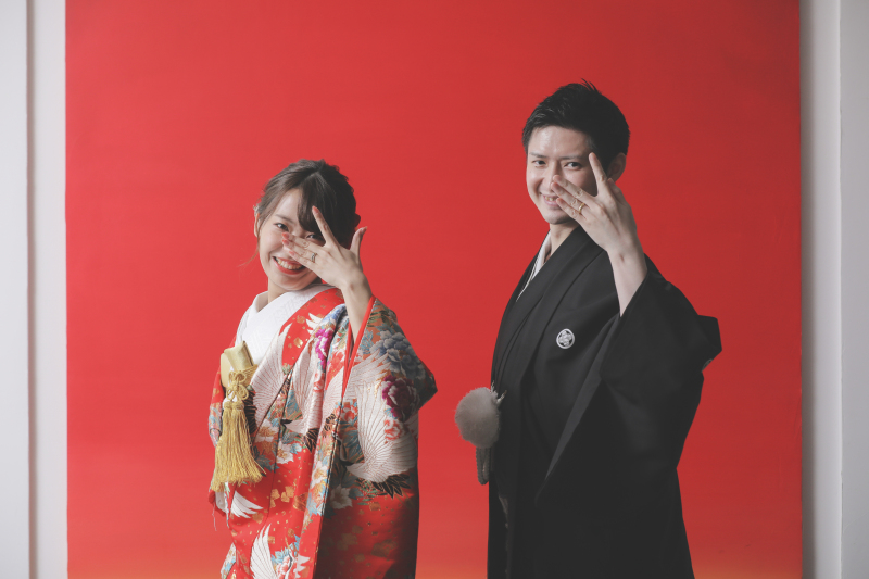 和装大人気プラン!屋内庭園スタジオ