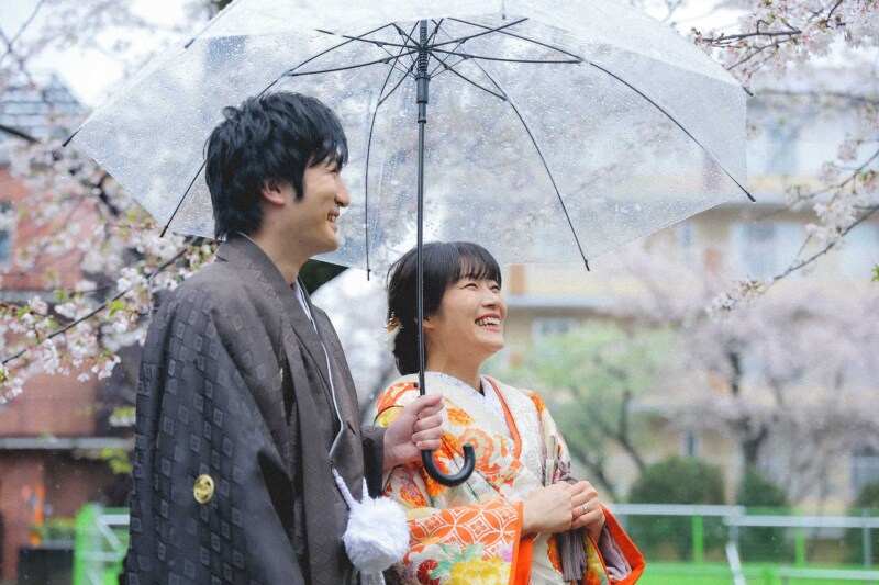 雨の日ロケーション♪