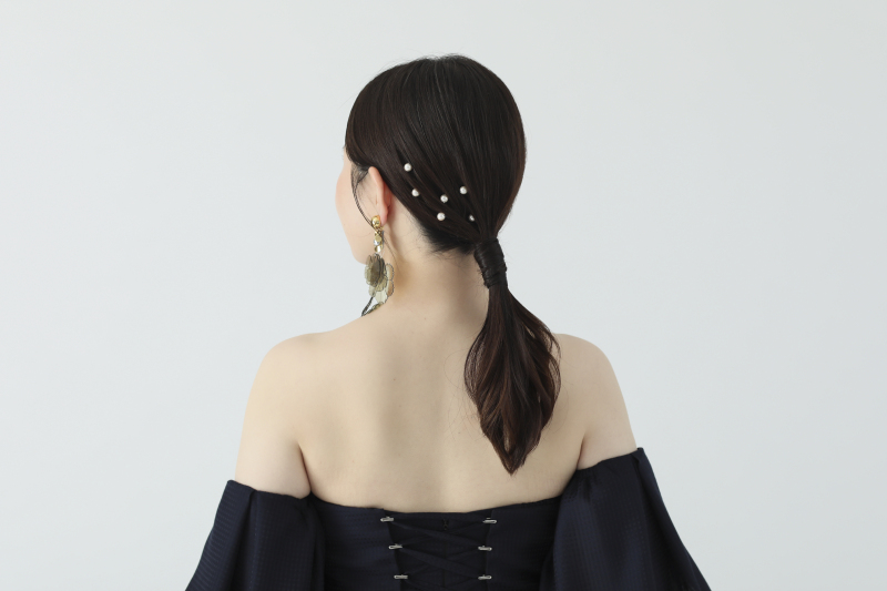カラードレスとアクセサリー♡