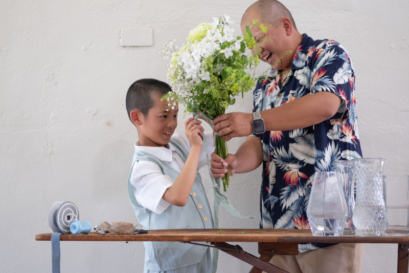 【10周年記念でプレゼント中！】おふたりだけの“庭ブーケ体験”ってどんなもの？