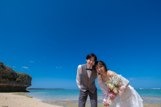 沖縄フォトウェディングを終えられたお客様からの嬉しいご連絡をいただきました♪