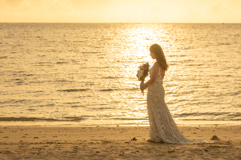 ロマンチックなサンセット撮影はいかがでしょうか?♪