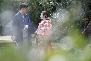 沖縄の冬にこそオススメしたい、和装フォトウェディング♪