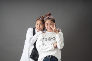 スタジオで残す記念写真